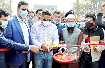 বরিশাল বিসিকের ১১০টি অনুন্নত প্লট ভরাটকাজের উদ্বোধন