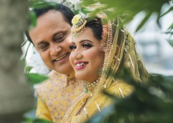 শাশুড়ি বাটলেন ন্যানসির গায়ে হলুদের ‘মেহেদি’